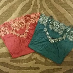Bundle of cute camisoles